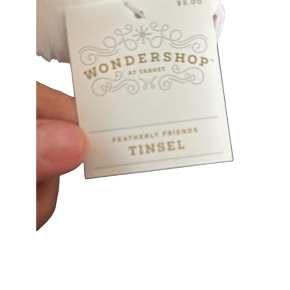 Target Wondershop Featherly Friends 2023 Christmas String Lights Bird ~ Tinsel - Picture 8 of 9